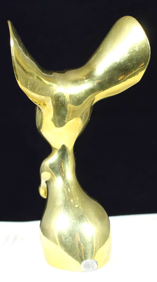 Large brass mouse