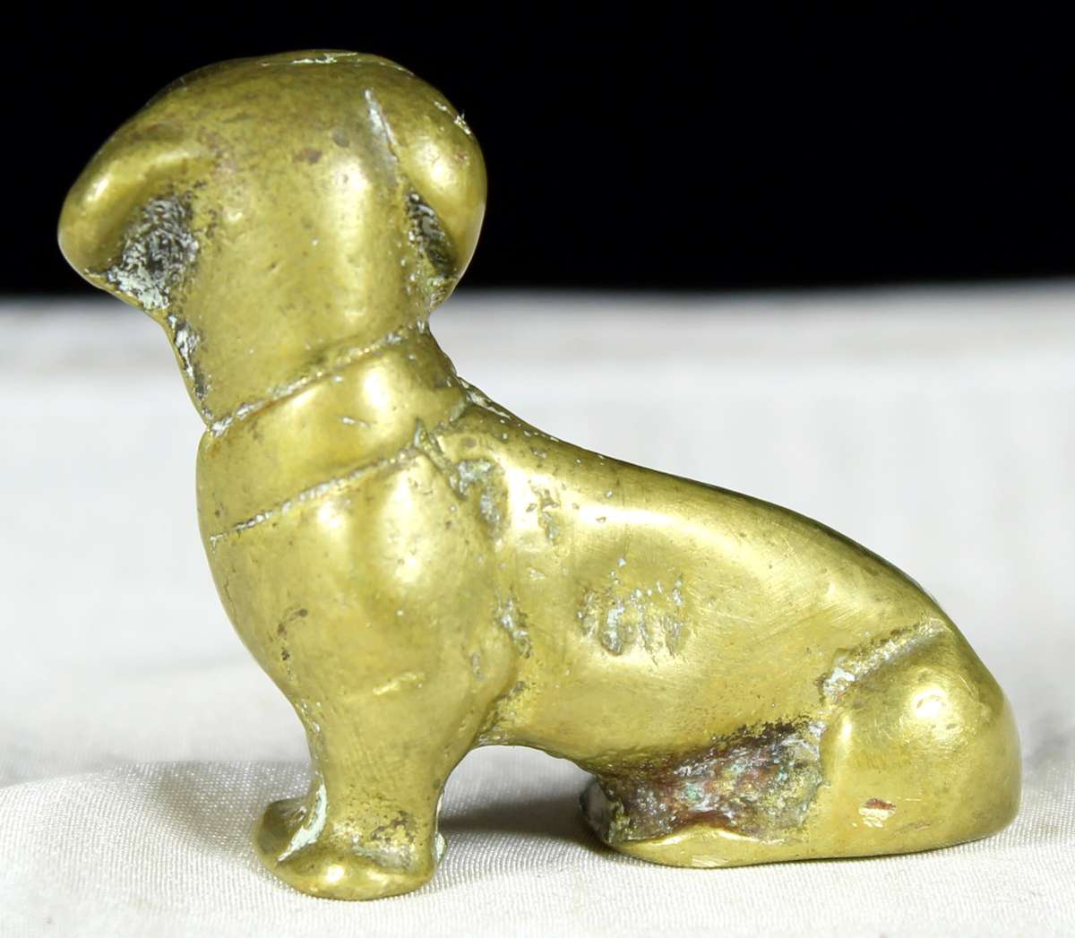 Miniature Brass Doggy