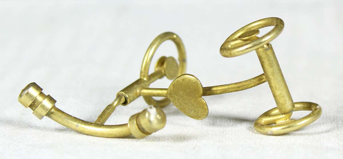 Miniature Brass Tricycle