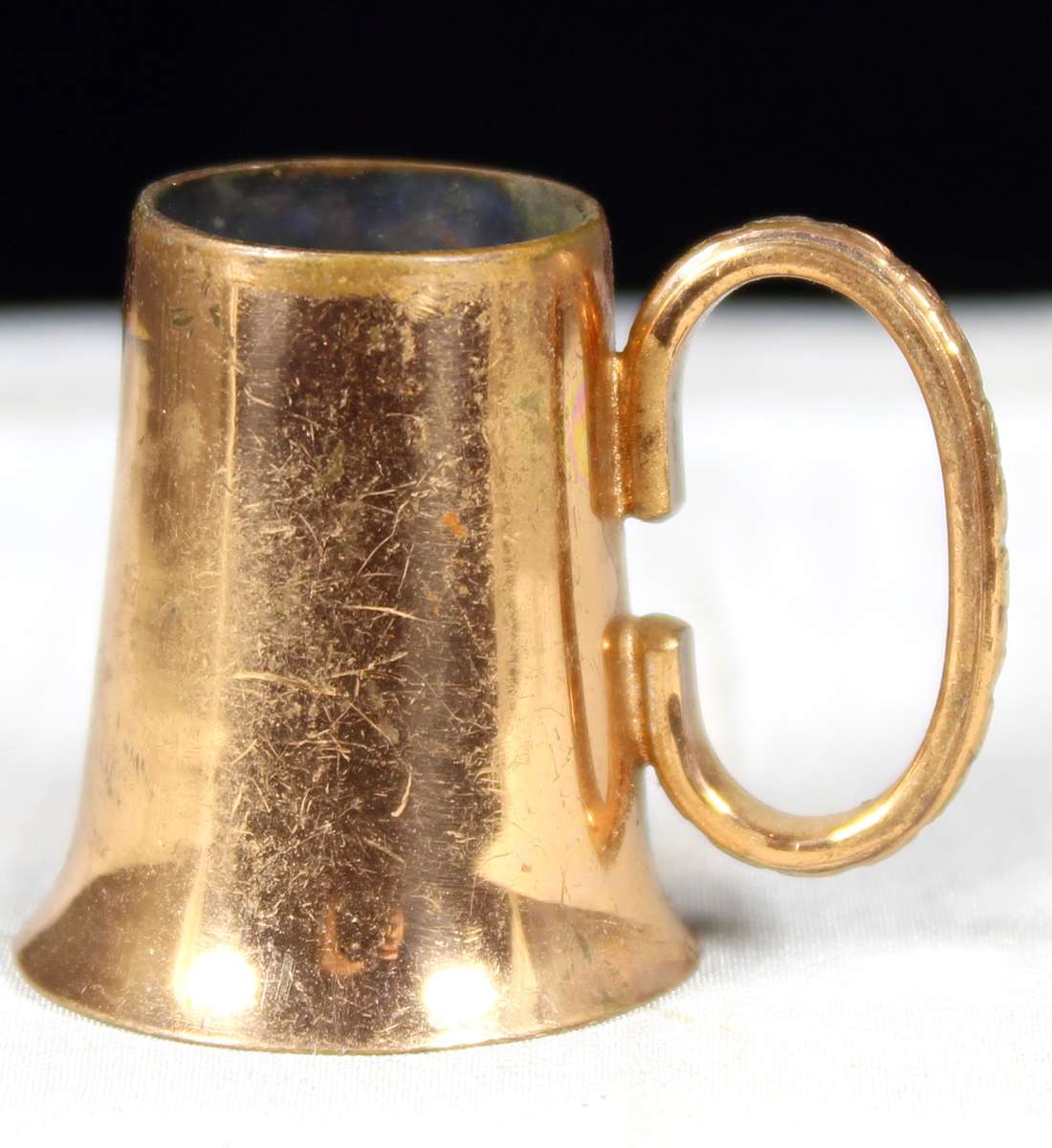 Miniature copper tankard