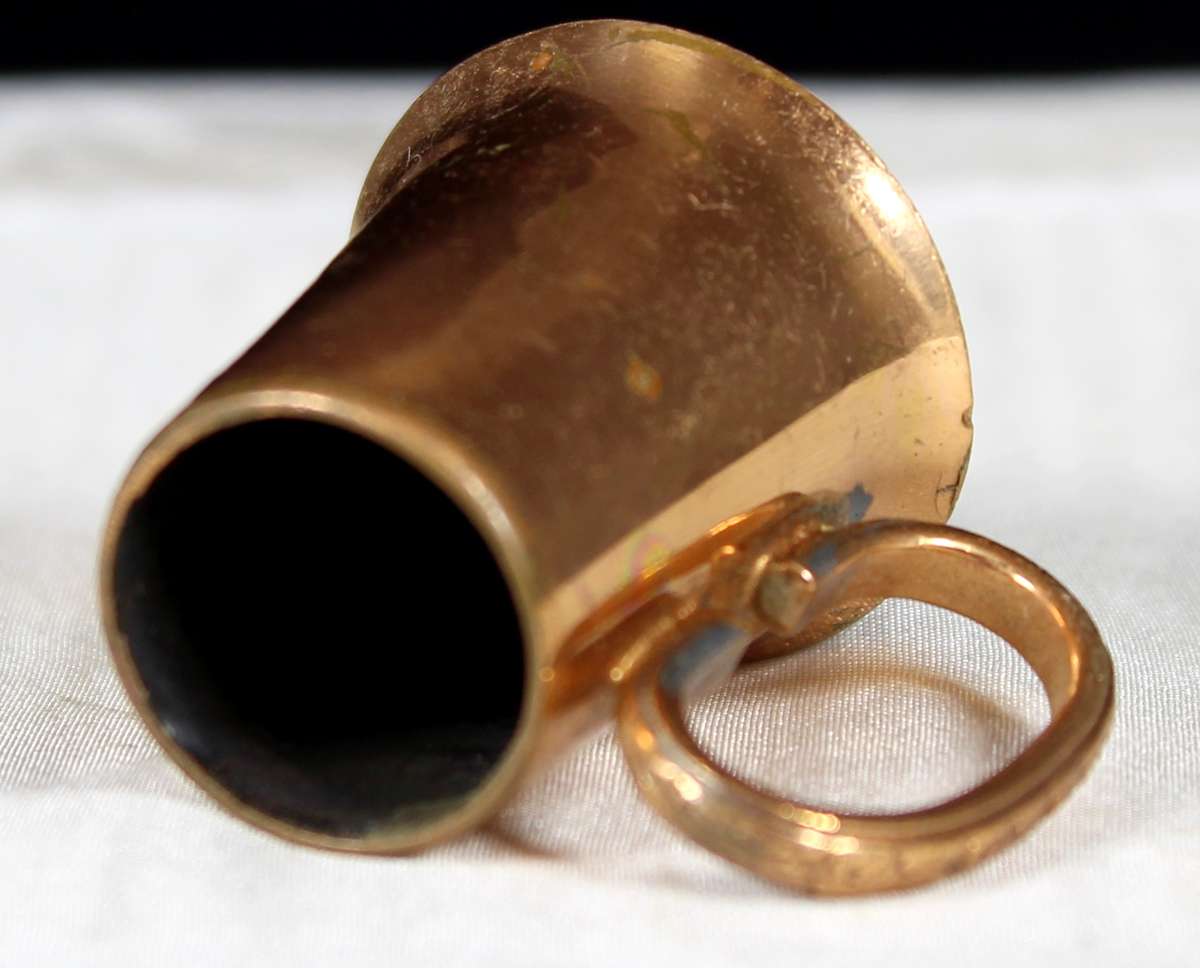 Miniature copper tankard