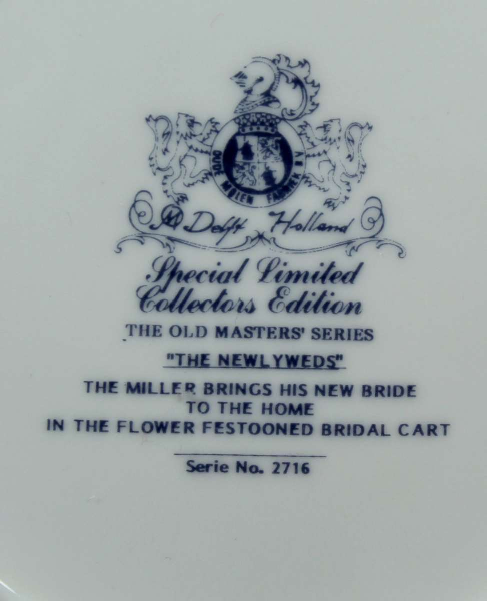 Delft - Special - Limited Edition - The Newlyweds