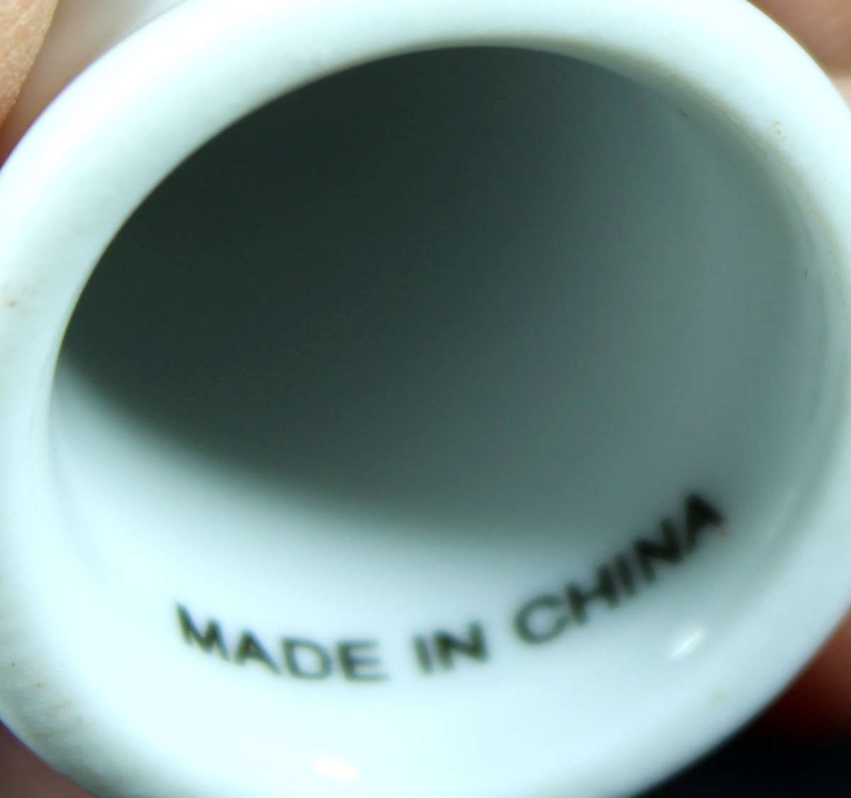 Porcelain thimble - Adelaide - South Australia