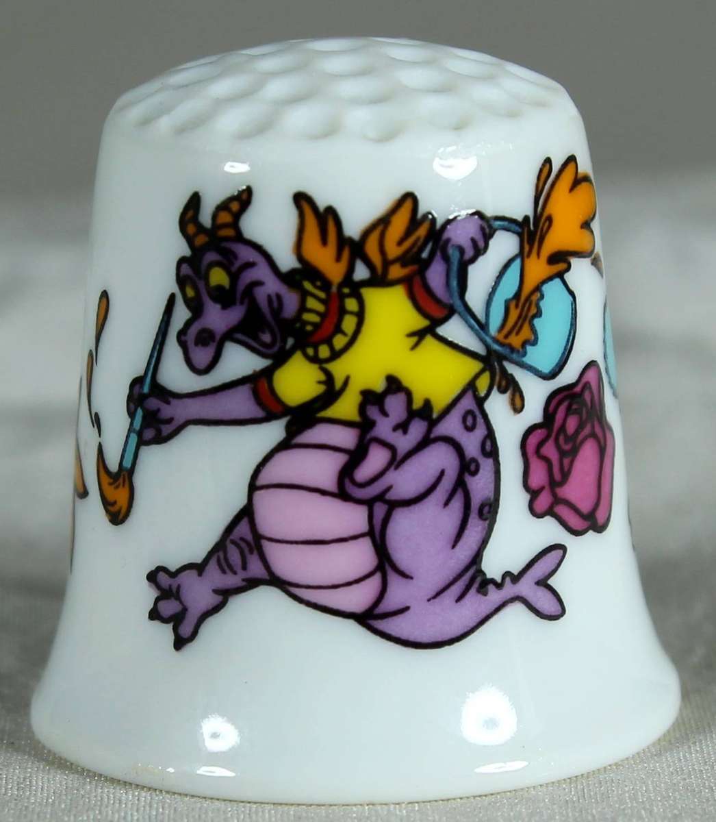 Bone China thimble - Epcot Center