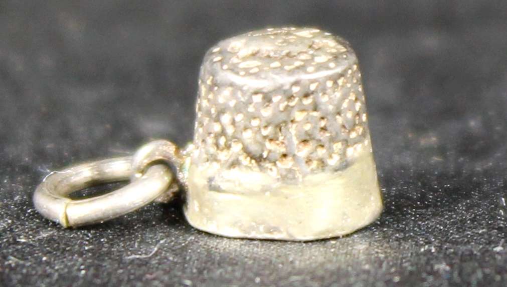 Miniature Thimble Charm