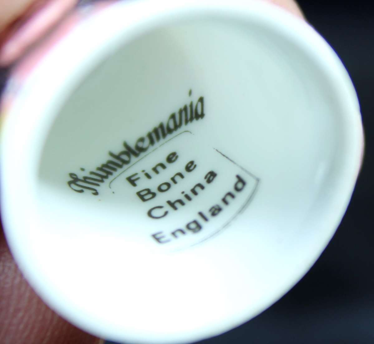 Royalty thimble - Thimblemania - Queen Mother