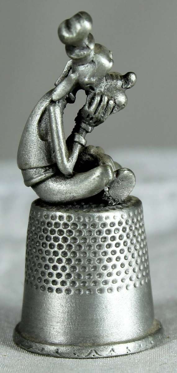 Metal thimble - Disney Goofy