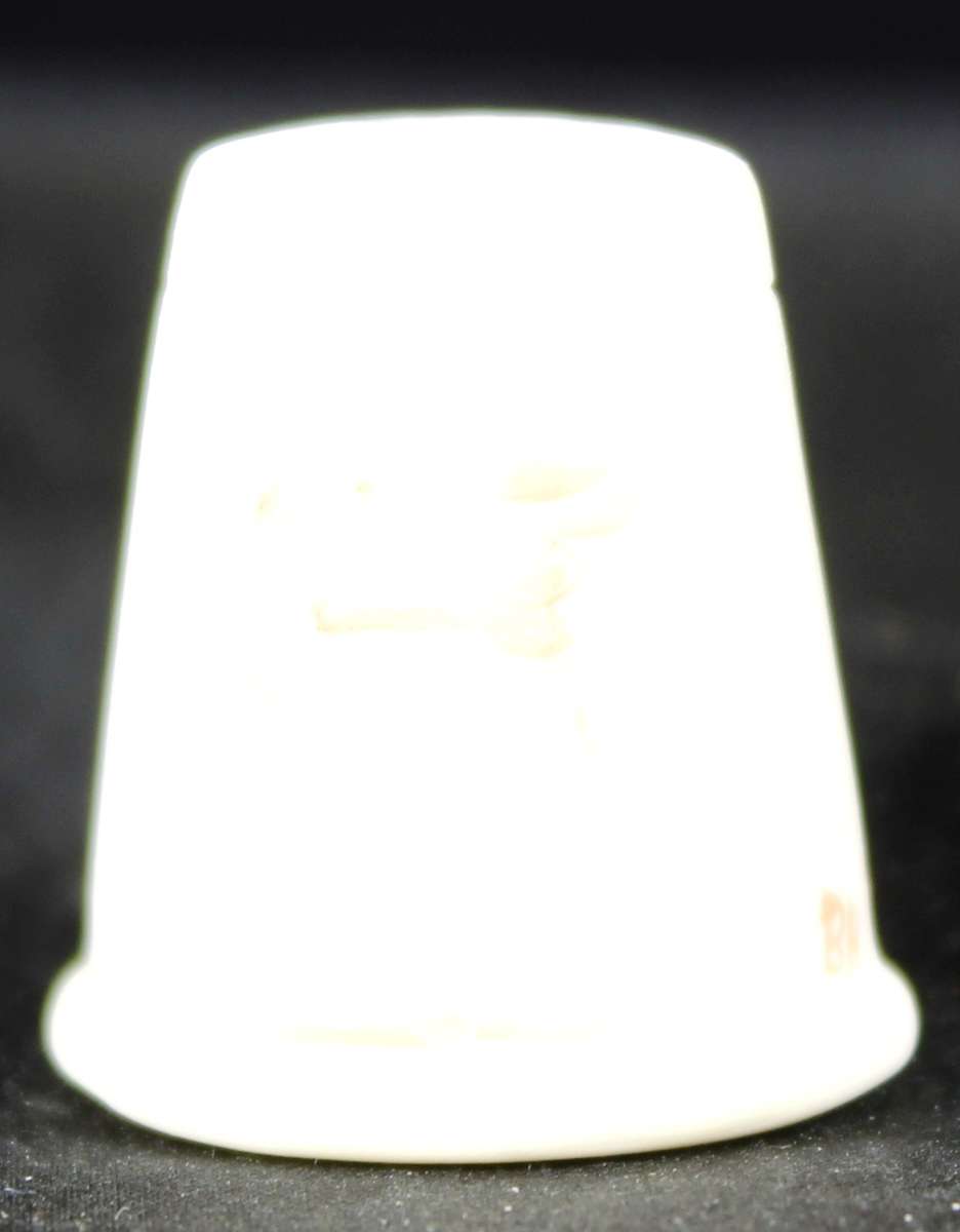 Porcelain Thimble - Bunny