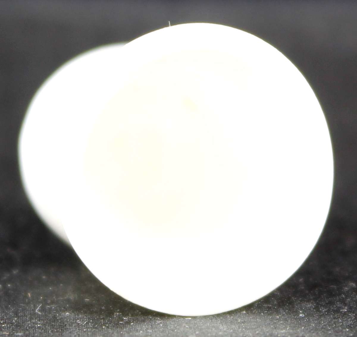 Porcelain Thimble - Purple Flowers