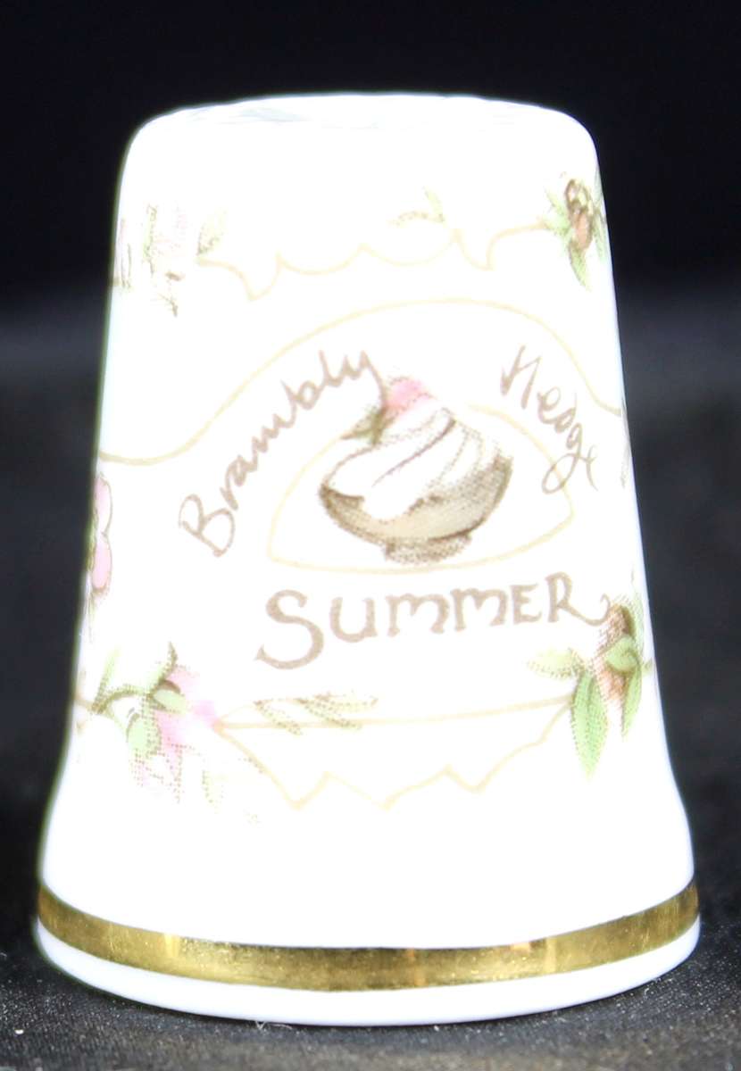 Porcelain Thimble - Royal Doulton - Summer