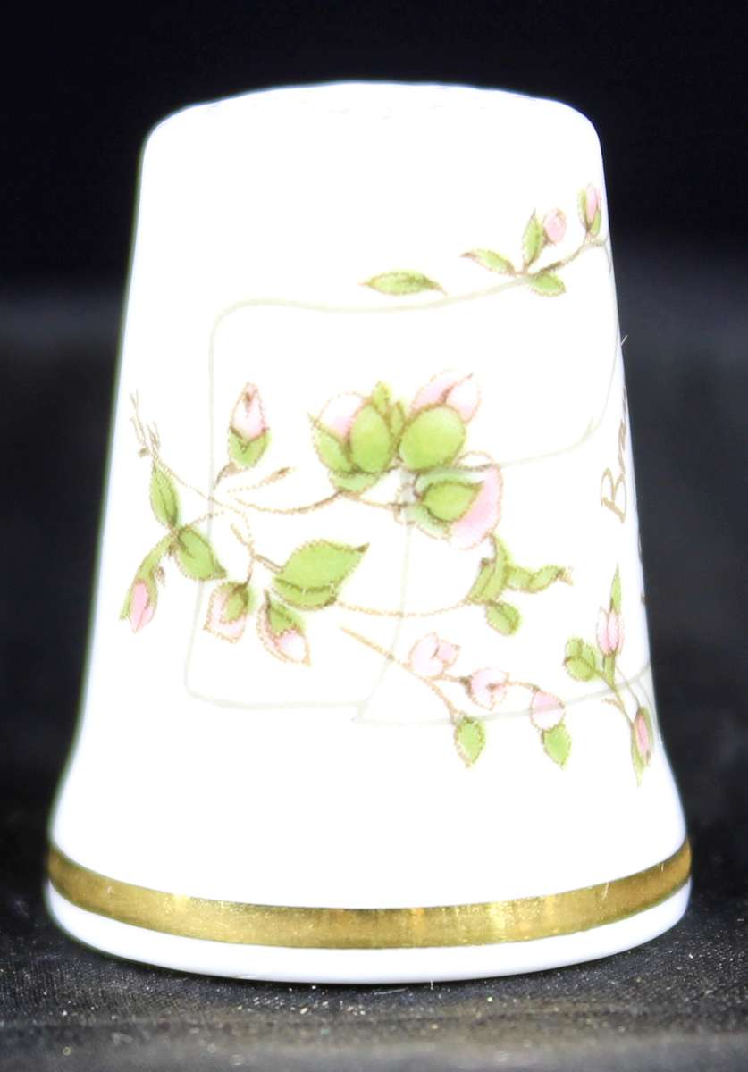 Porcelain Thimble - Royal Doulton - Spring