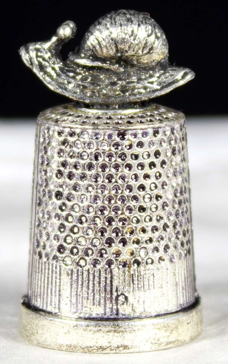 Metal Thimble - Snail