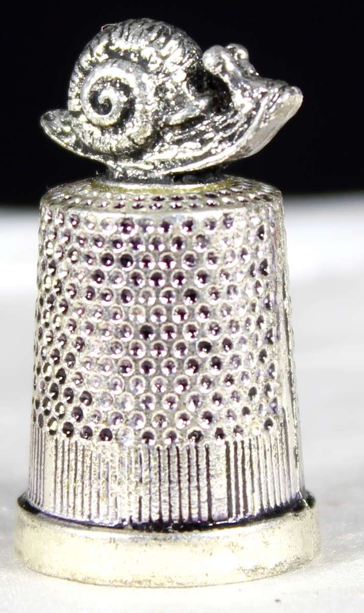 Metal Thimble - Snail