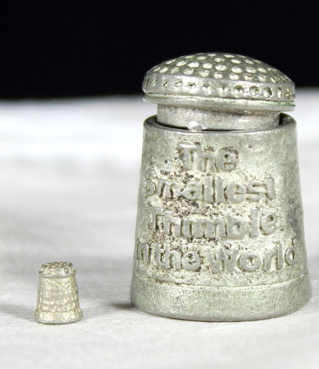 Metal Thimble - World's Smallest Thimble