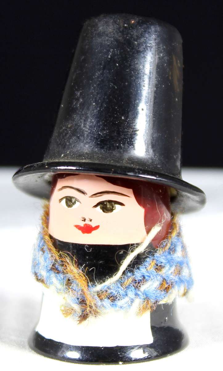 Bryn Thimble - Welsh Woman with Tartan