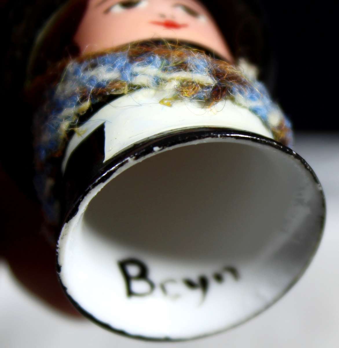 Bryn Thimble - Welsh Woman with Tartan