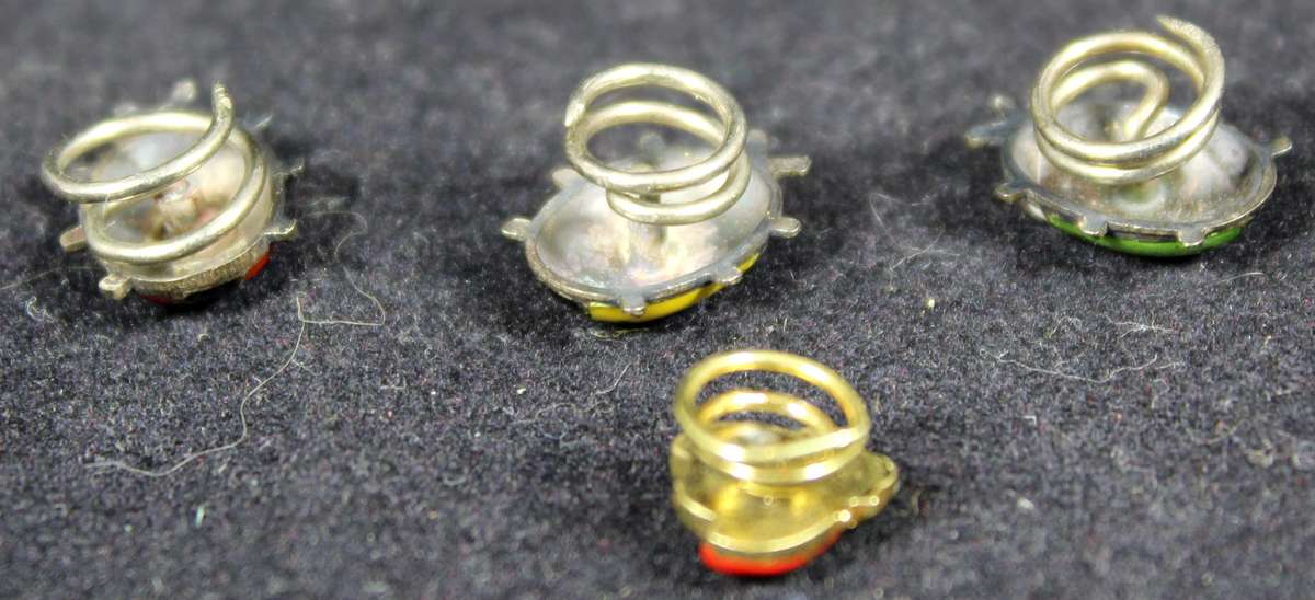 Costume Jewelry - Group of Four Miniature Ladybugs