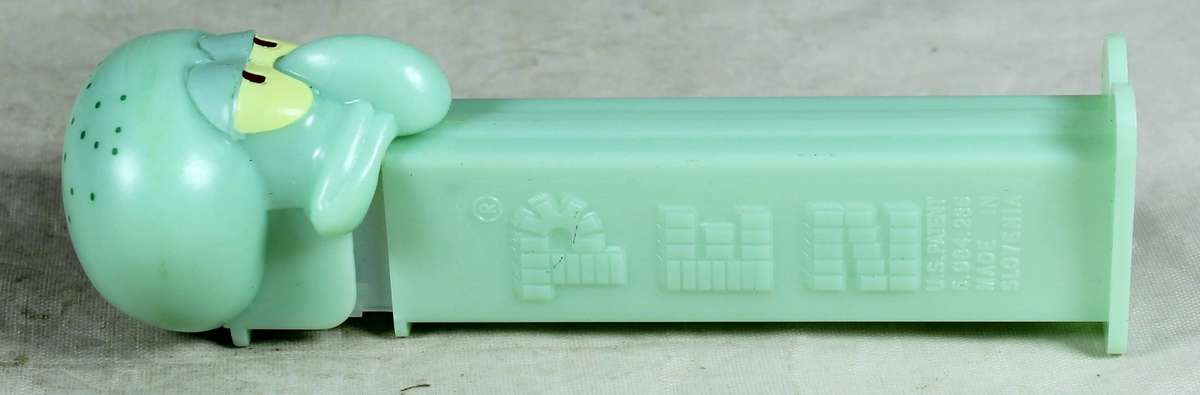 Collectible PEZ candy dispenser - Squidward tentacles