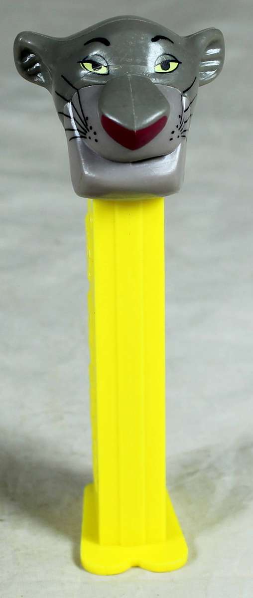 Collectible PEZ candy dispenser - Bagheera from Jungle Book