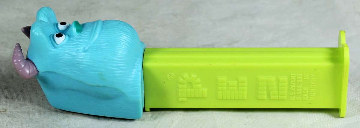 Collectible PEZ candy dispenser - Sulley from Monstors Inc