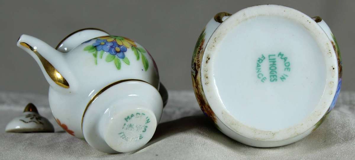 Limoges - coffee pot on warmer