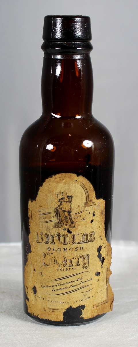Mini liquor bottle - Bertrams sherry
