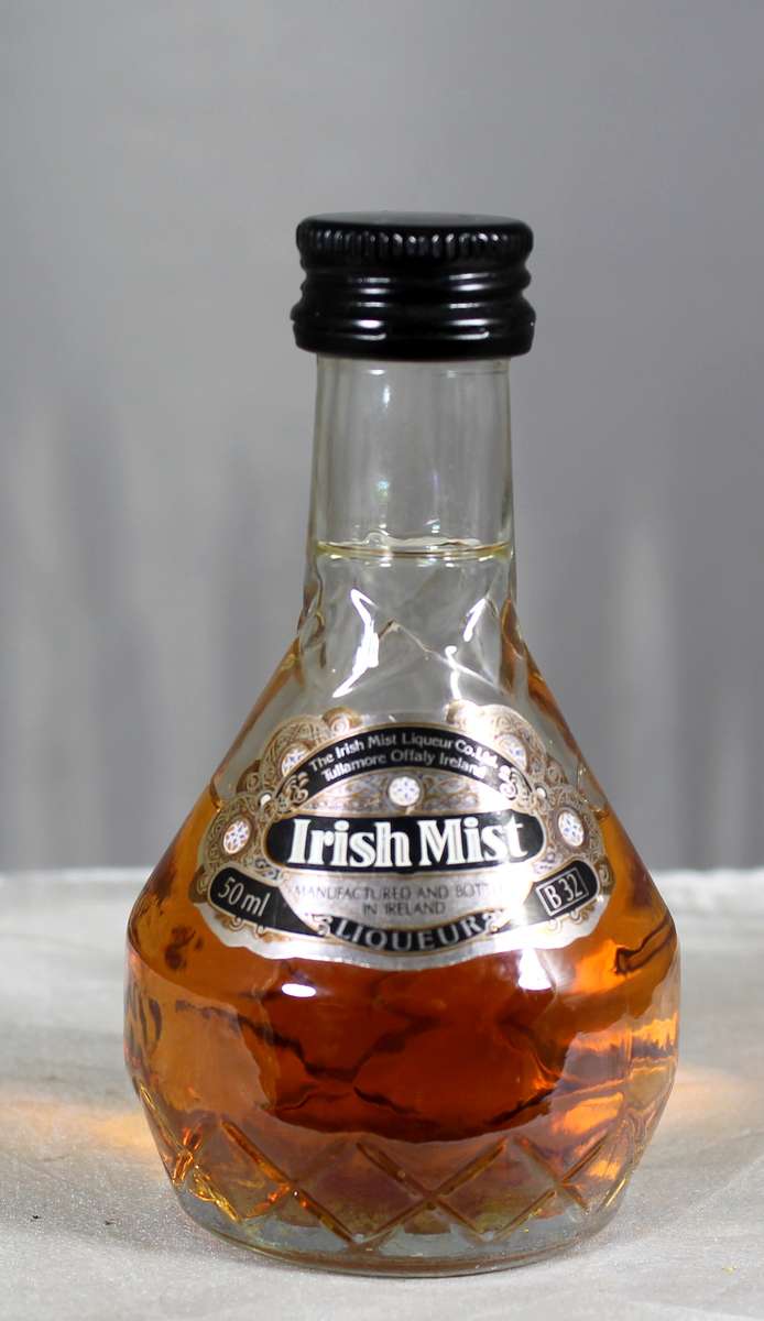 Mini liquor bottle - Irish Mist liqueur