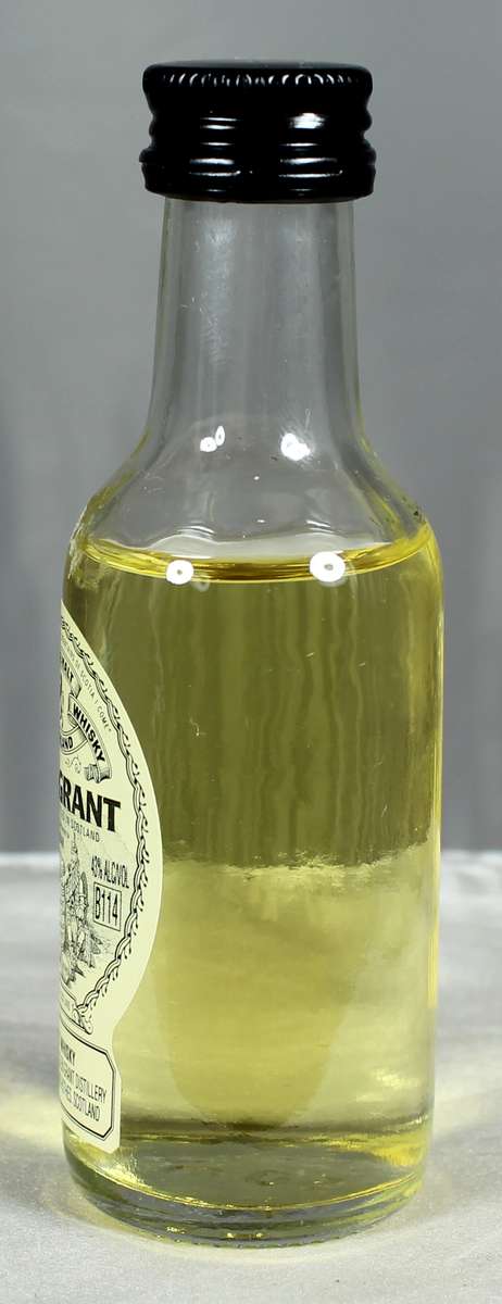 Mini liquor bottle - Glen Grant whisky