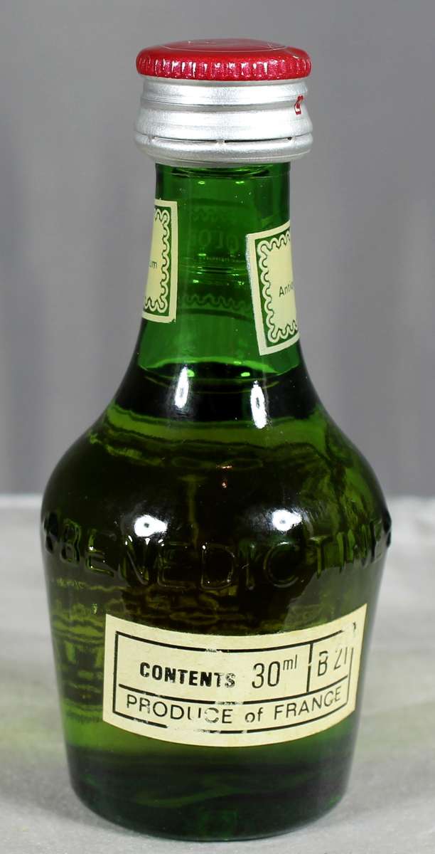 Mini liquor bottle - Dom Benedictine