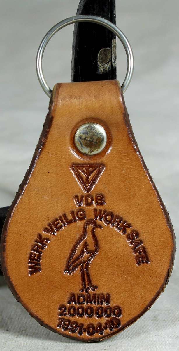 Collectible keyring - VDB - werk veilig