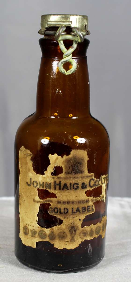Mini Liquor Bottle - John Haig whiskey