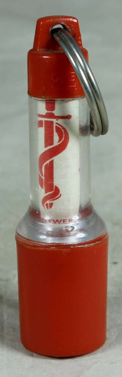 Collectible keyring - Medi key coin dispenser with 5c Namibia