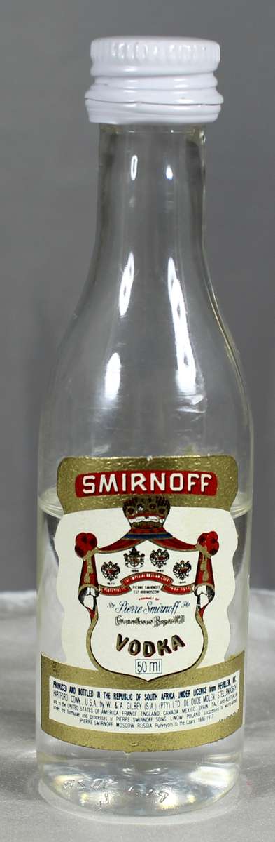Mini Liquor Bottle - Smirnoff - Vodka
