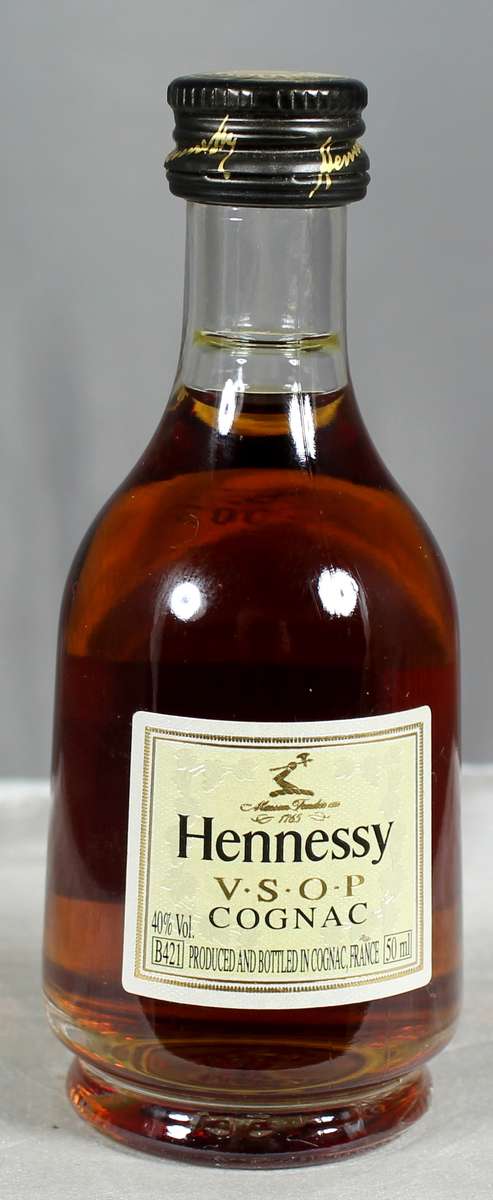Mini Liquor Bottle - Hennessy Cognac