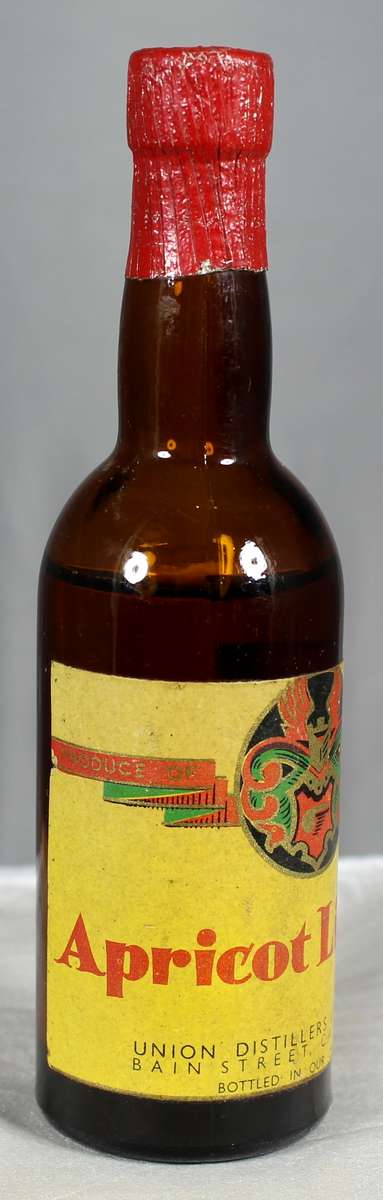 Mini liquor bottle - Union Distillers - Apricot liqueur