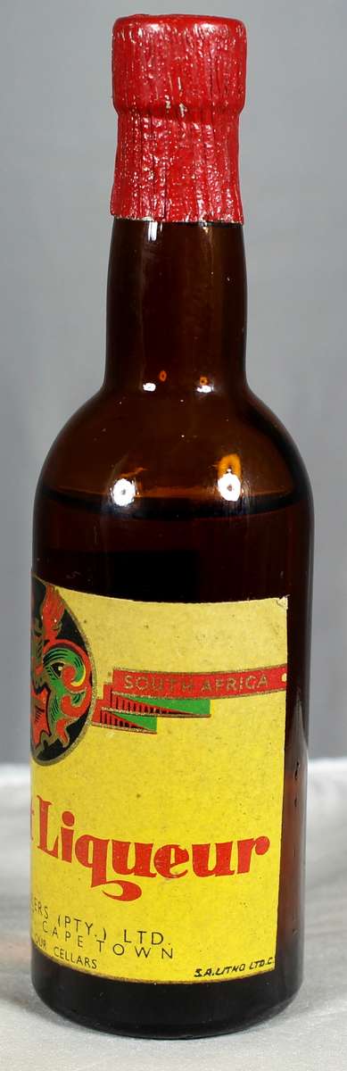 Mini liquor bottle - Union Distillers - Apricot liqueur