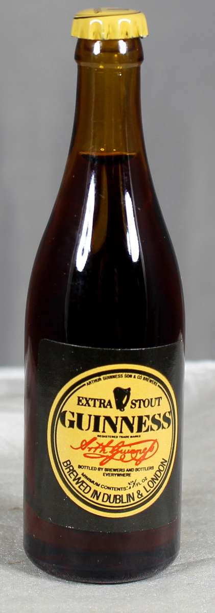 Mini liquor bottle - Guiness stout