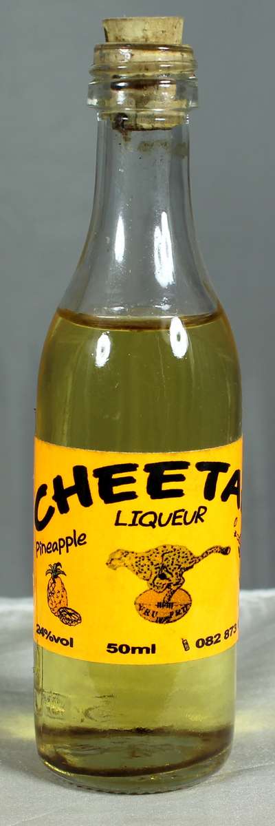 Mini liquor bottles - Cheetah - Pineapple liqueur