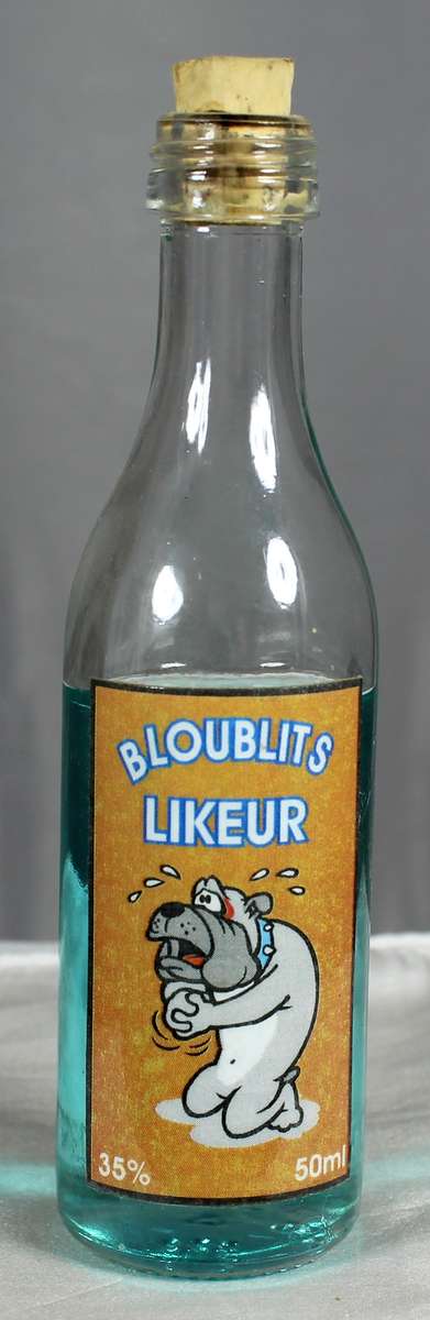Mini liquor bottles - Bloublits liqueur