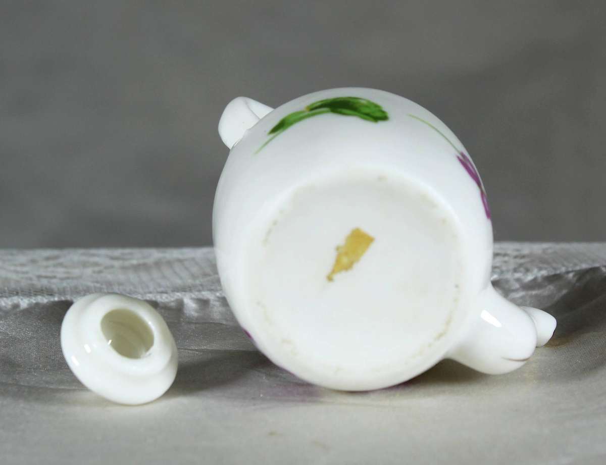 Miniature porcelain coffee pot