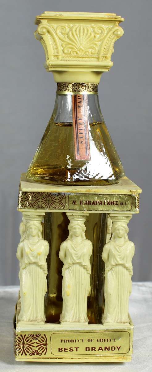 Mini liquor bottles - Caryatides brandy