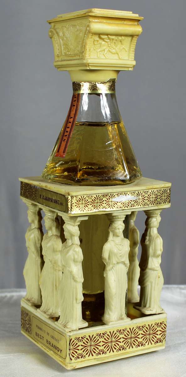 Mini liquor bottles - Caryatides brandy