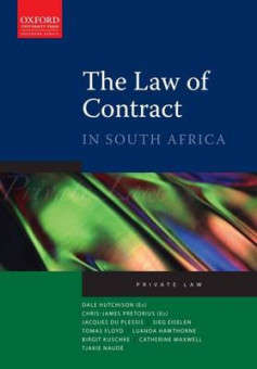 THE LAW OF CONTRACT IN SOUTH AFRICA (PAPERBACK)