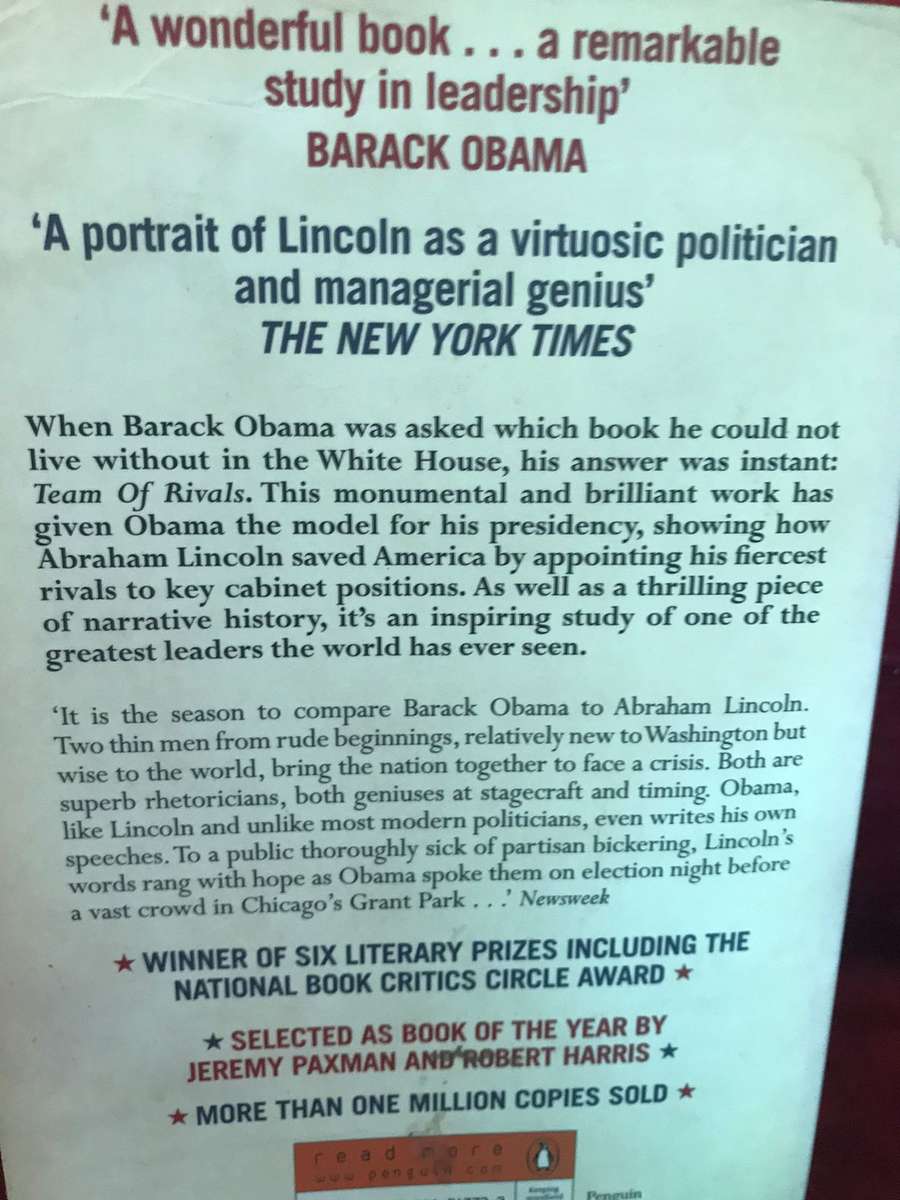 Team of Rivals: The Political Genius of Abraham Lincoln - Doris Kearns Goodwin