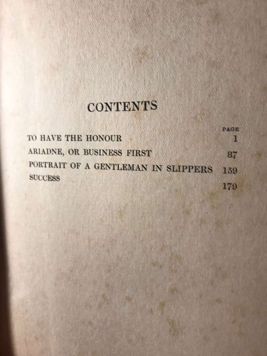 Four Plays  - A.A. Milne (1926 1st Edition Hardcover)