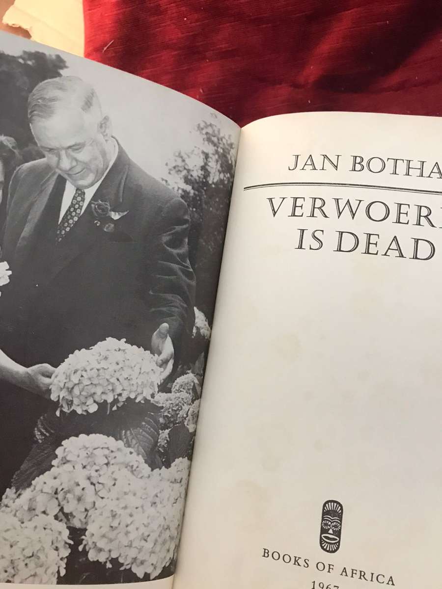 Verwoerd is Dead - Jan Botha (1967 1st Edition Hardcover)