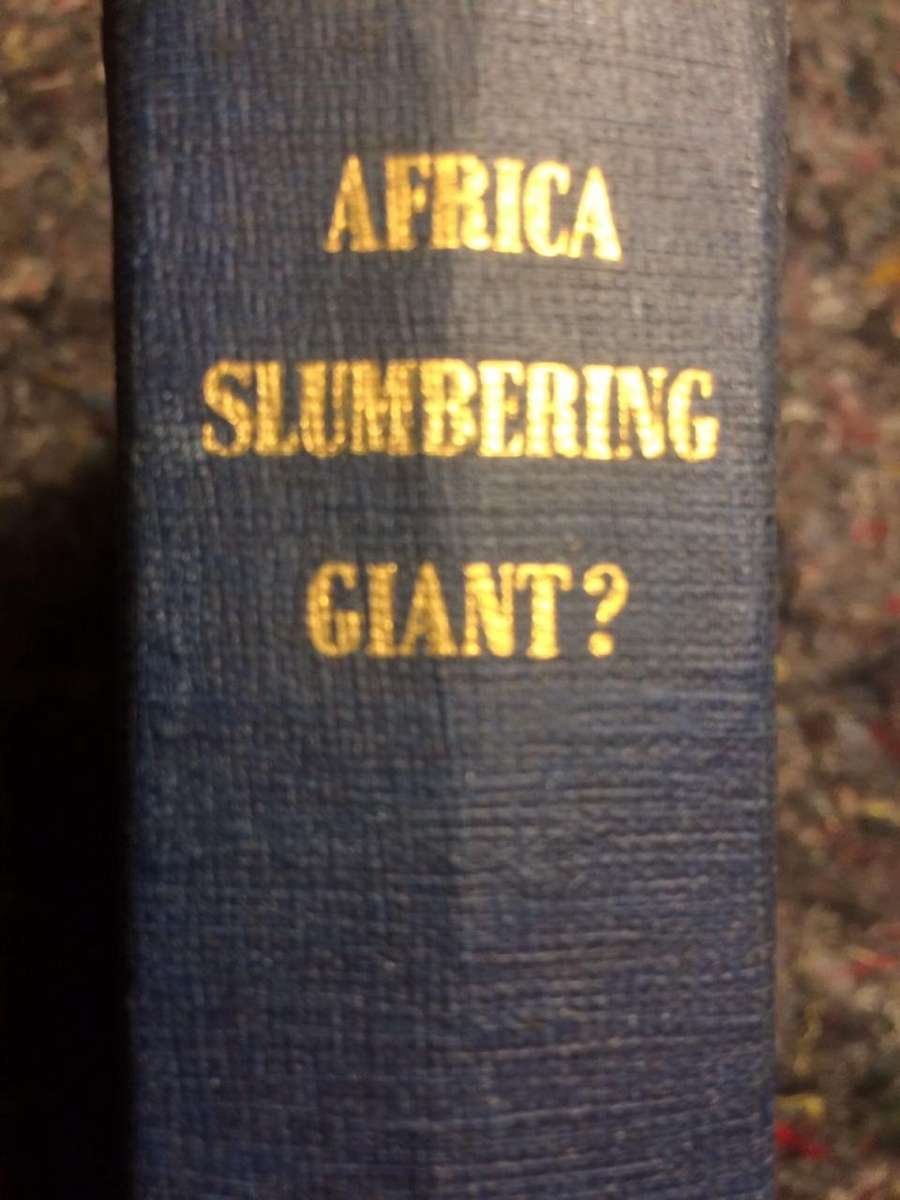 Africa: Slumbering Giant? - Michael McNeile (1959 1st Edition Hardcover)