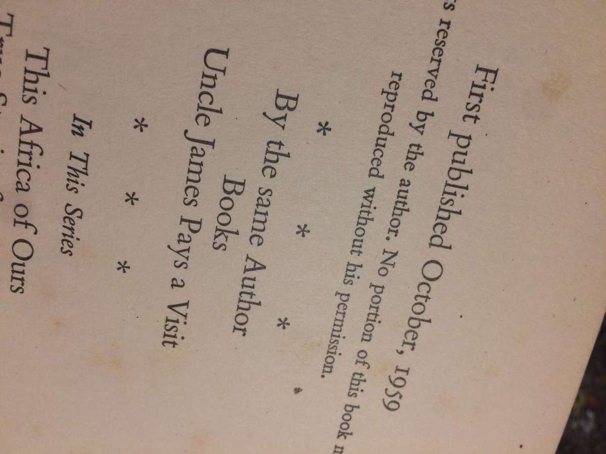 Africa: Slumbering Giant? - Michael McNeile (1959 1st Edition Hardcover)