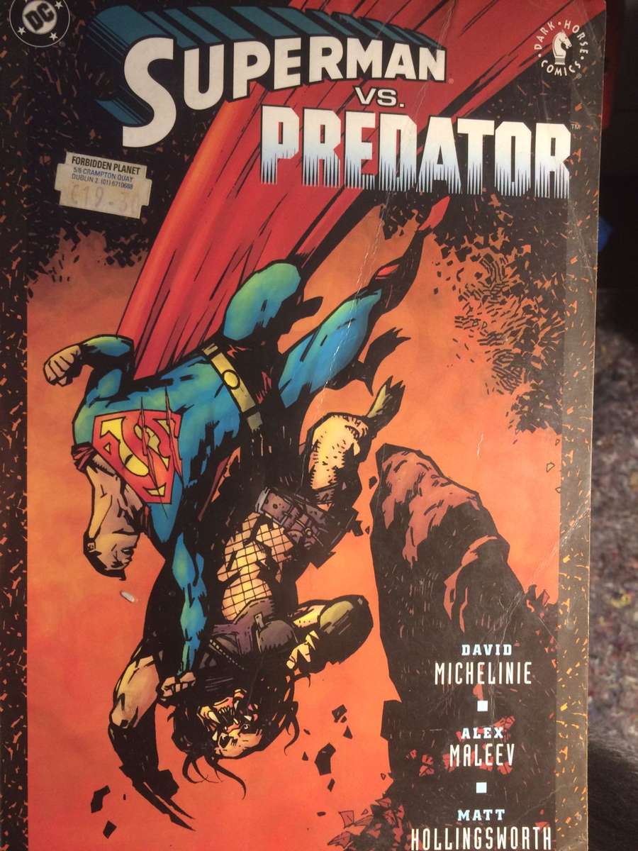 Superman vs Predator #1 DC/DARK HORSE Comics (2000)