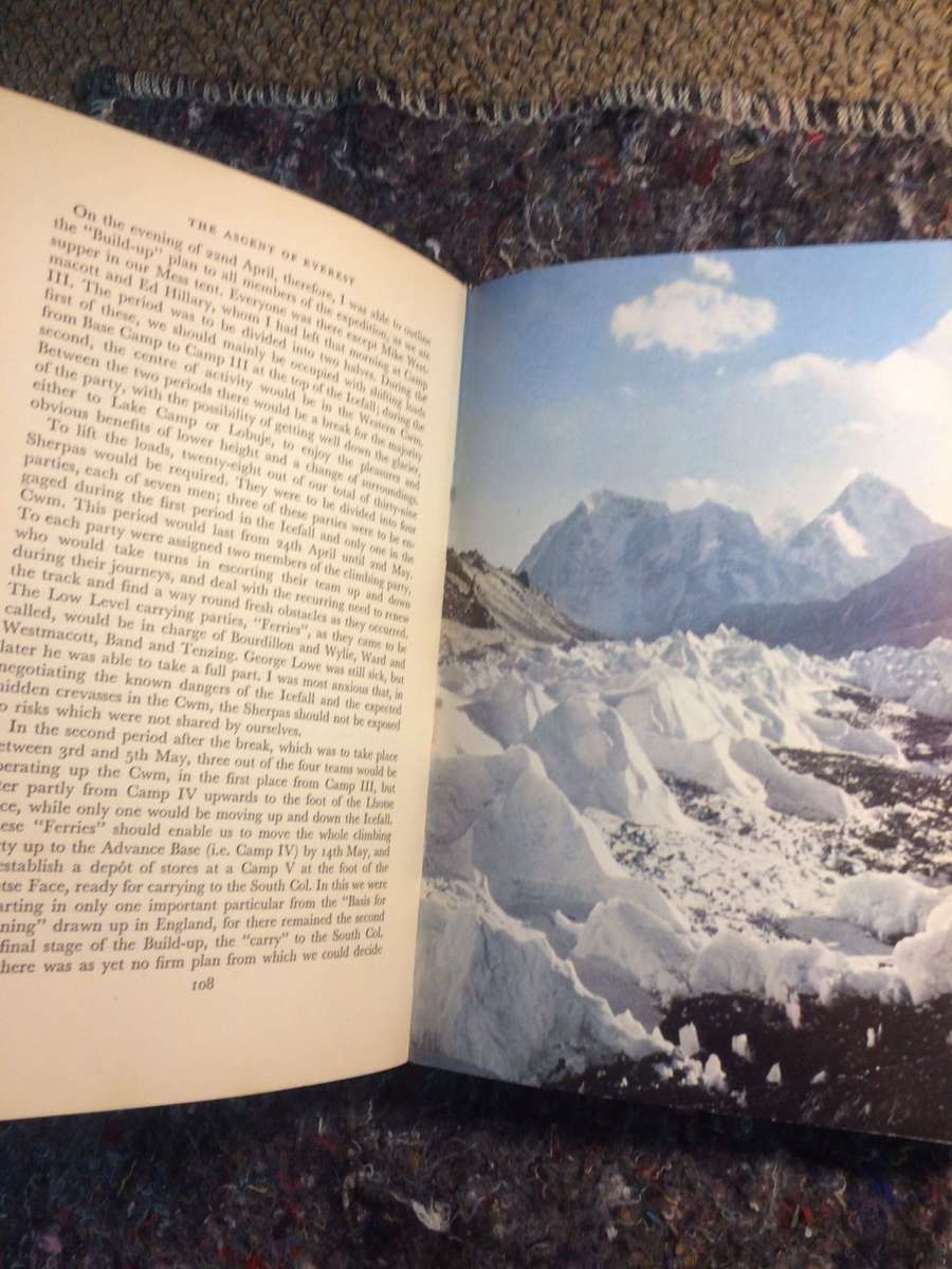 The Ascent of Everest - John Hunt (1954 Hardcover)